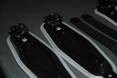 SNOWBOARD 9 pc replacement binding parts kit, Ankles and Toes