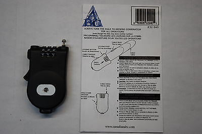 SNOWBOARD or SKI standard Cable lock