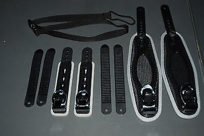 SNOWBOARD 9 pc replacement binding parts kit, Ankles and Toes