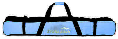 Snowboard BAG POWDER Blue 165 cm Single from TRANSPACK 8322-09