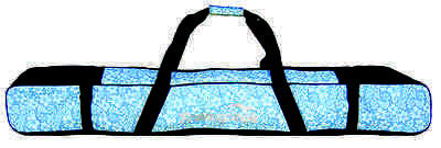 Snowboard BAG POWDER Blue Floral 165 cm Single from TRANSPACK 8322-46