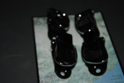 SNOWBOARD 4 PIECE BUCKLE Ratchet Set of 2 TOE 2 ANKLE L+ R ALLOY