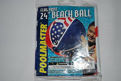 BEACH BALL Flag Print 24 inch Poolmaster 81251